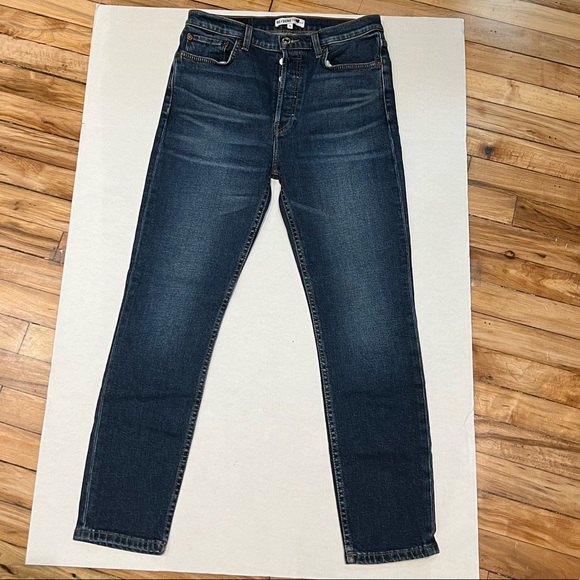 RE/DONE
High Rise Ankle Crop Jeans - Picture 11 of 15